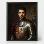 Portrait Chevalier personnalisé 🛡️