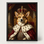 Portrait Roi médiéval de votre animal 🤴