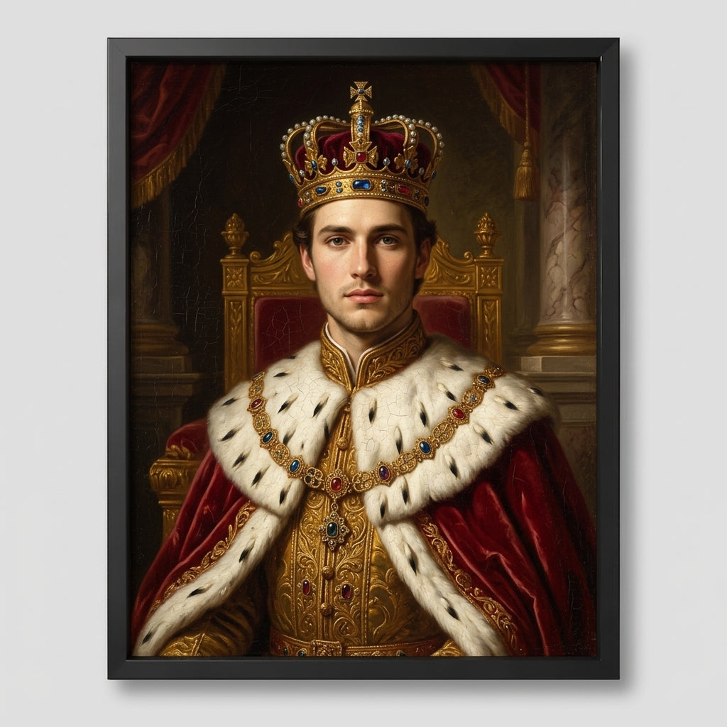 Portrait Royal personnalisé 👑