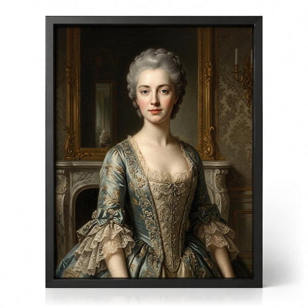 Portrait Aristocrate personnalisé 👑