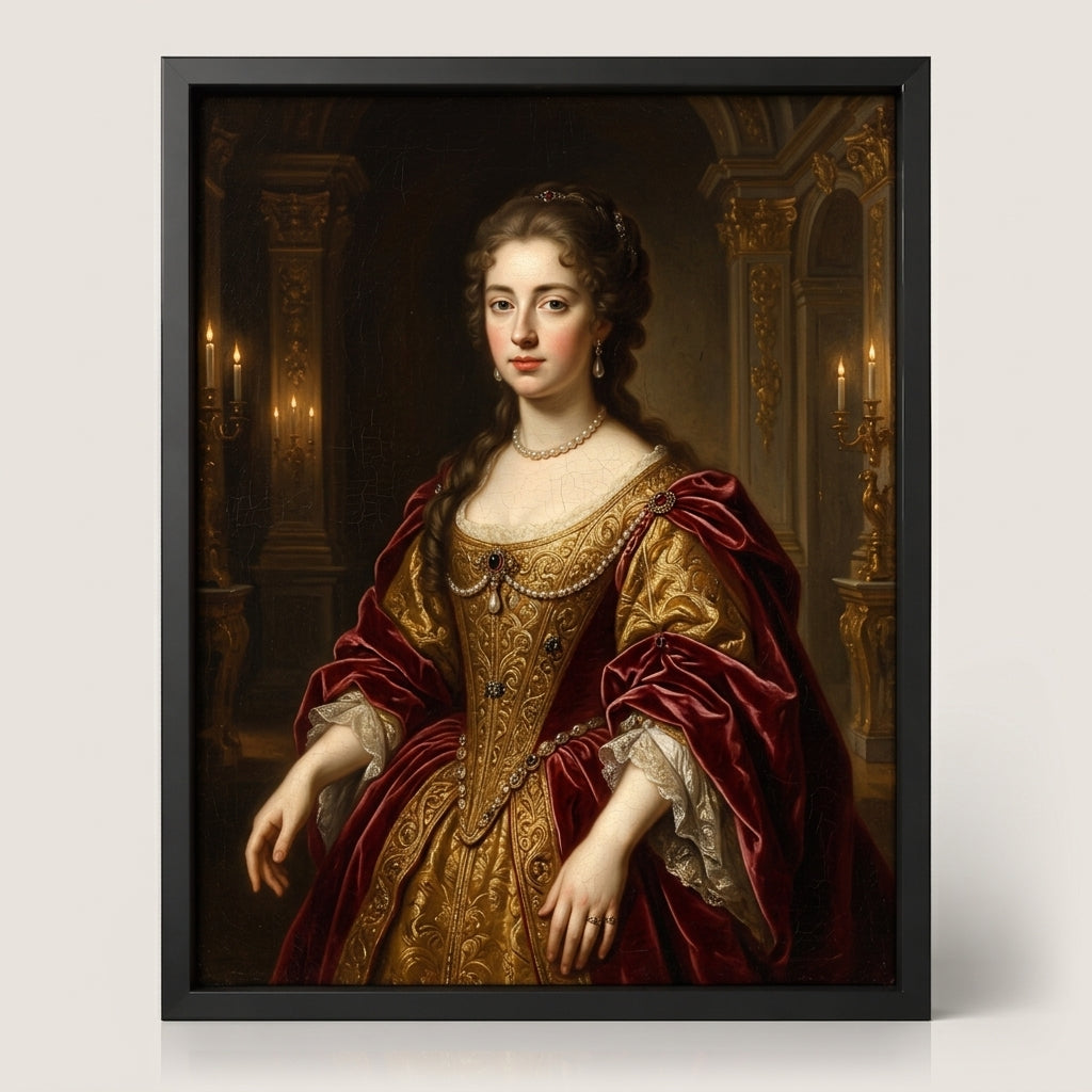 Portrait Baroque personnalisé 🎭