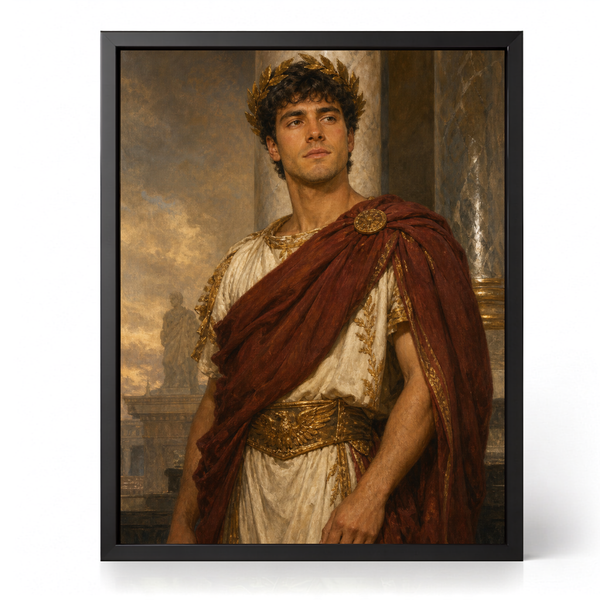 Portrait Empereur romain personnalisé 🏛️