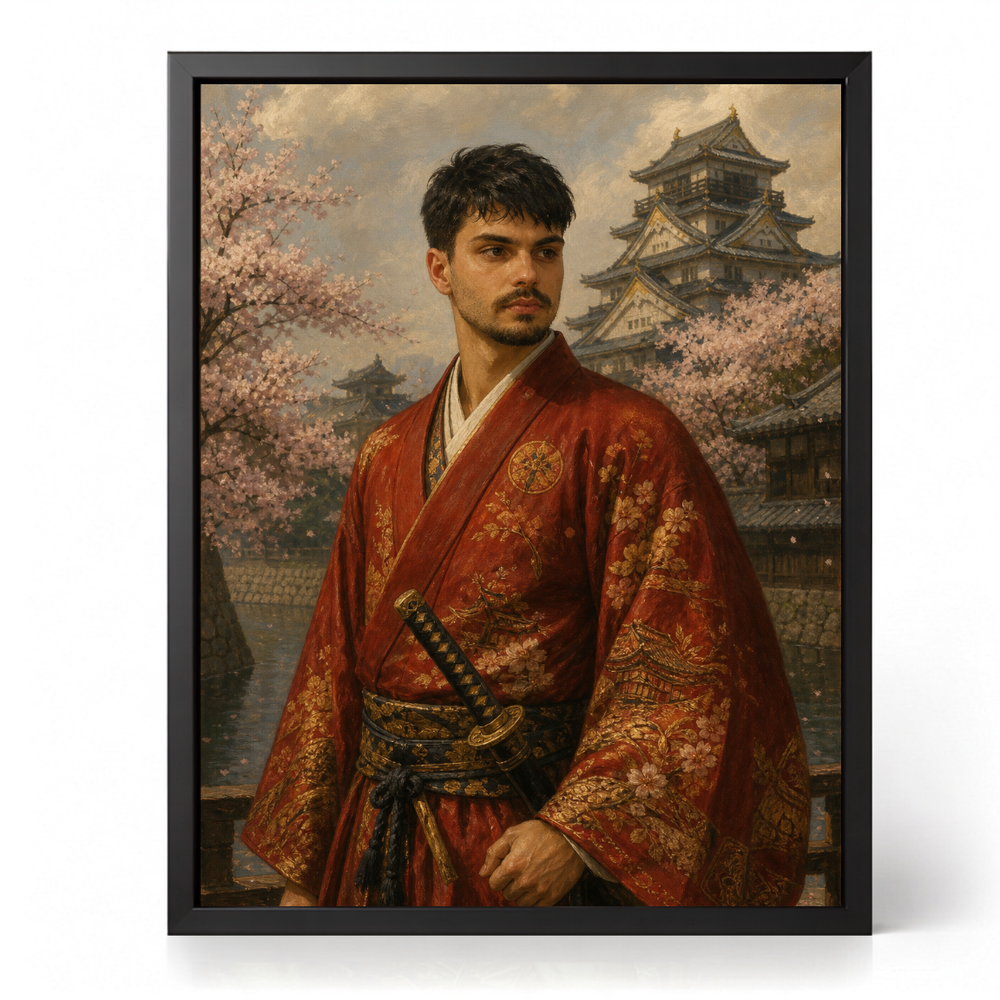 Portrait Samouraï personnalisé 🗡️