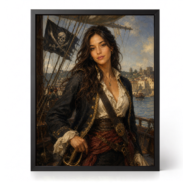 Portrait Pirate personnalisé 🏴‍☠️