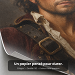 Portrait Pirate personnalisé, encadré