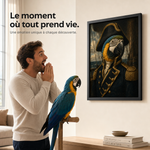 Le moment où tout prend vie : portrait Amiral