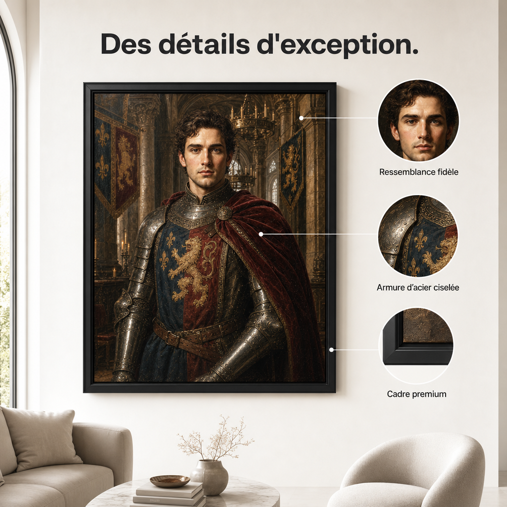 Des détails d'exception : portrait Chevalier