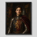 Portrait Chevalier personnalisé 🛡️