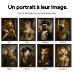 Plus de 20 styles de portraits
