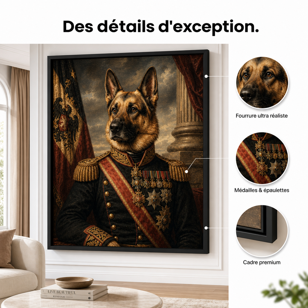 Des détails d'exception : portrait Général