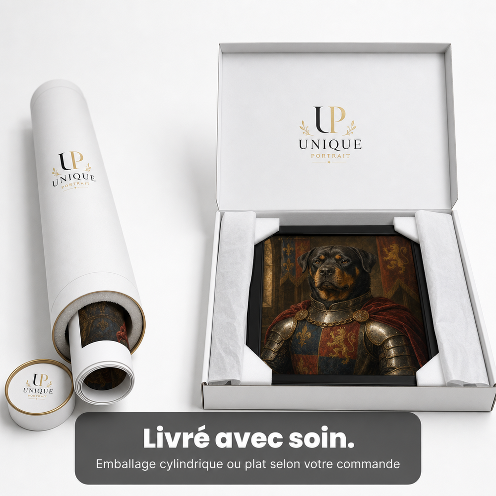 [fr] Livré avec soin : emballage cylindrique ou plat