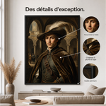 Des détails d'exception : portrait Mousquetaire