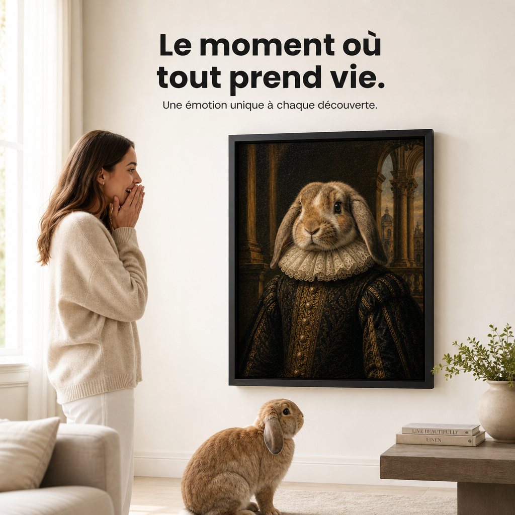 Le moment où tout prend vie : portrait Renaissance