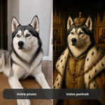 Avant / après : votre photo et le portrait Tsar